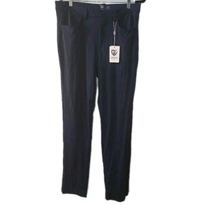 Graham Luxe All Time GL50022 Pants Men's Size 34x32 Blue Golf Performance‎ NWT